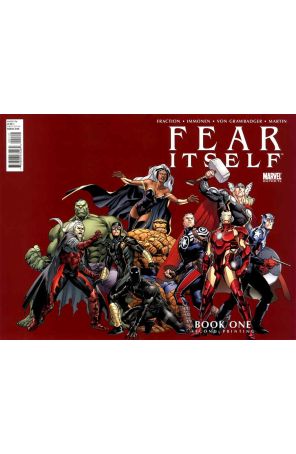 Fear Itself 1 (2nd) published by Marvel with cover art by Stuart Immonen