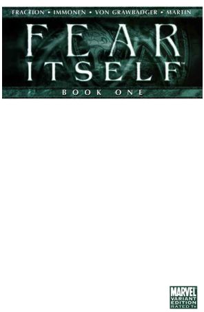 Fear Itself 1C published by Marvel