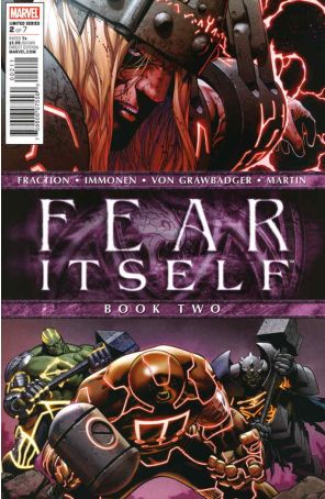 Fear Itself 2 published by Marvel with cover art by Stuart Immonen