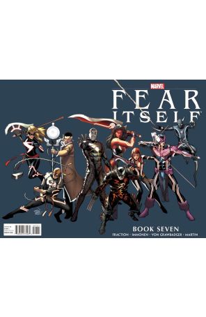Fear Itself 7A published by Marvel with cover art by Billy Tan