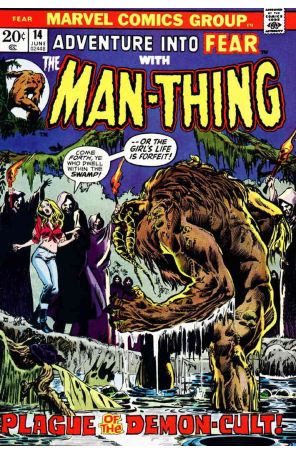 Fear 14 published by Marvel with cover art by Val Mayerik
