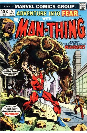 Fear 17 published by Marvel with cover art by Frank Brunner