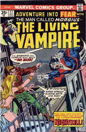 Fear 27 published by Marvel with cover art by Gil Kane