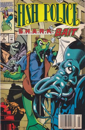 Fish Police (Marvel) 6 (Newsstand) published by Marvel