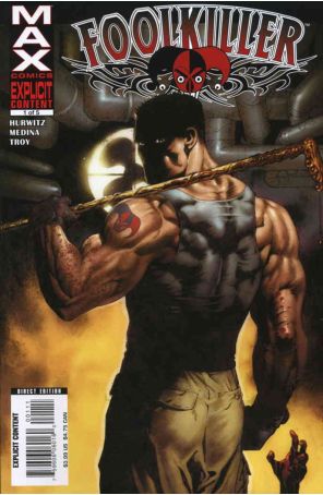 FoolKiller (2nd Series) 1 published by Marvel with cover art by Lan Medina and Matt Milla