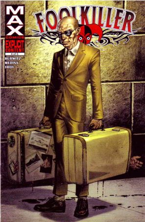 FoolKiller (2nd Series) 4 published by Marvel with cover art by Lan Medina