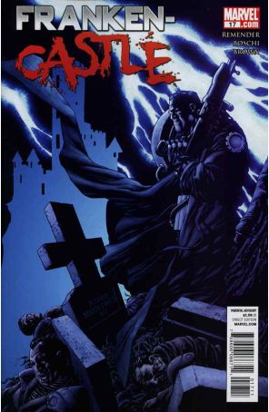 Franken-Castle 17 published by Marvel with cover art by Mike Mckone