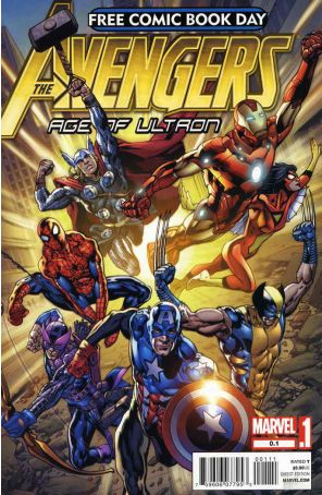 Free Comic Book Day (Marvel) 2012 published by Marvel with cover art by Bryan Hitch