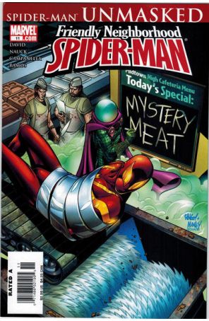 Friendly Neighborhood Spider-Man 11 (Newsstand) published by Marvel with cover art by Mike Wieringo