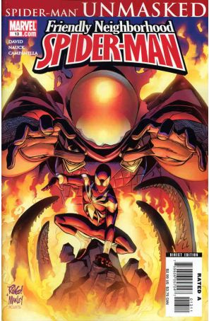 Friendly Neighborhood Spider-Man 13 published by Marvel with cover art by Mike Wieringo
