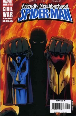 Friendly Neighborhood Spider-Man 7 published by Marvel with cover art by Mike Wieringo