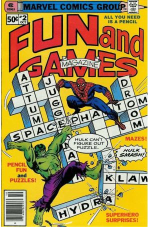 Fun and Games Magazine 2 (Newsstand) published by Marvel