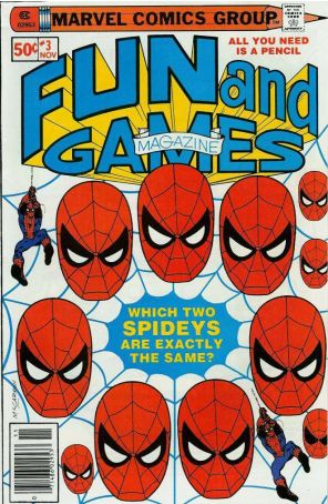 Fun and Games Magazine 3 (Newsstand) published by Marvel