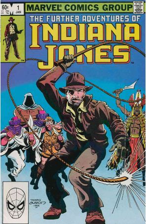 The Further Adventures of Indiana Jones 1 published by Marvel with cover art by Terry Austin