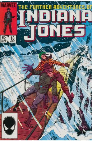 The Further Adventures of Indiana Jones 18 published by Marvel with cover art by Herb Trimpe
