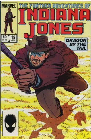 The Further Adventures of Indiana Jones 19 published by Marvel with cover art by Bret Blevins