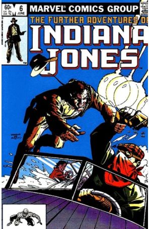 The Further Adventures of Indiana Jones 6 published by Marvel with cover art by Howard Chaykin