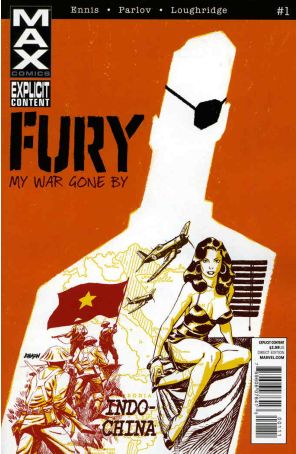 Fury Max 1 published by Marvel with cover art by Dave Johnson