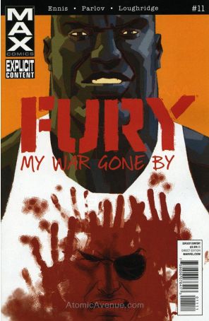Fury Max 11 published by Marvel with cover art by Dave Johnson