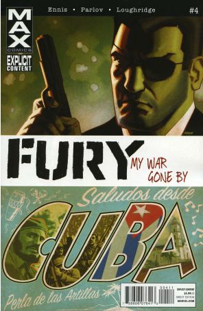 Fury Max 4 published by Marvel with cover art by Dave Johnson