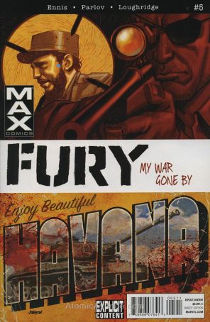 Fury Max 5 published by Marvel with cover art by Dave Johnson