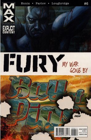 Fury Max 6 published by Marvel with cover art by Dave Johnson