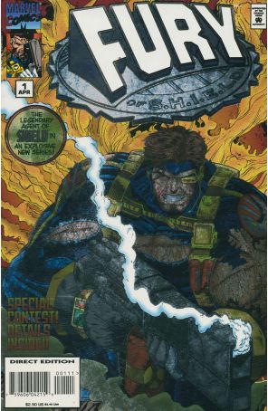 Fury of S.H.I.E.L.D. 1 published by Marvel with cover art by Corky C. Lehmkuhl
