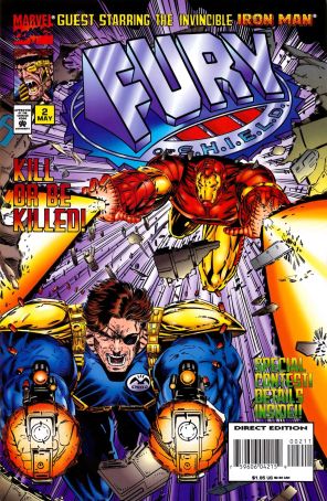 Fury of S.H.I.E.L.D. 2 published by Marvel with cover art by Corky C. Lehmkuhl
