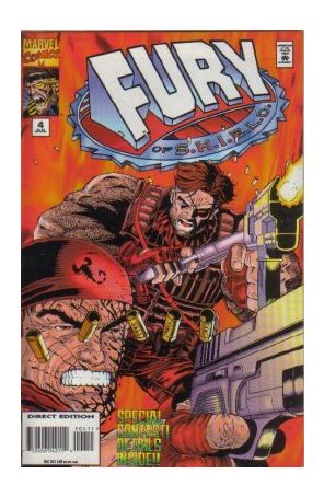 Fury of S.H.I.E.L.D. 4 published by Marvel with cover art by Corky C. Lehmkuhl