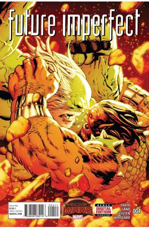 Future Imperfect 4 published by Marvel with cover art by Greg Land