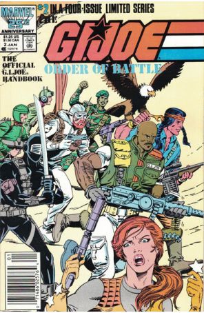 G.I. Joe Order of Battle 2 (Newsstand) published by Marvel with cover art by Herb Trimpe