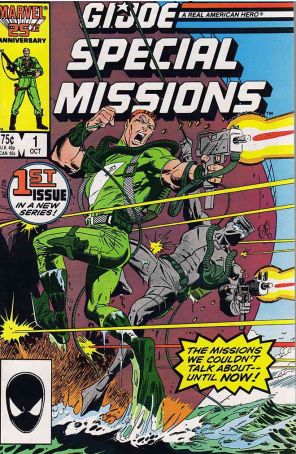 G.I. Joe Special Missions 1 published by Marvel with cover art by Mike Zeck