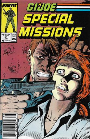 G.I. Joe Special Missions 11 (Newsstand) published by Marvel with cover art by Ron Wagner