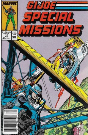 G.I. Joe Special Missions 12 (Newsstand) published by Marvel with cover art by Herb Trimpe