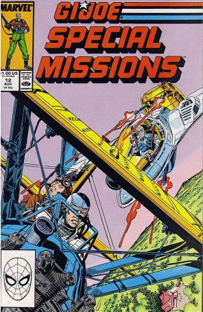 G.I. Joe Special Missions 12 published by Marvel with cover art by Herb Trimpe