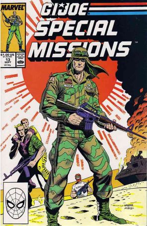 G.I. Joe Special Missions 13 published by Marvel with cover art by Ron Wagner