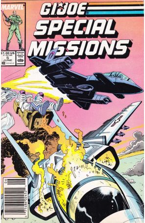 G.I. Joe Special Missions 5 (Newsstand) published by Marvel with cover art by Mike Zeck