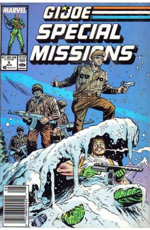 G.I. Joe Special Missions 6 (Newsstand) published by Marvel with cover art by Mike Zeck