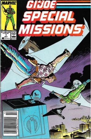 G.I. Joe Special Missions 7 (Newsstand) published by Marvel with cover art by Mike Zeck