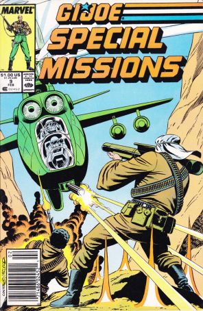 G.I. Joe Special Missions 9 (Newsstand) published by Marvel with cover art by Dave Cockrum