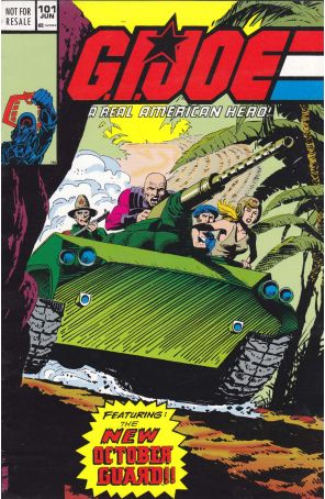 G.I. Joe, A Real American Hero 101 (2nd) published by Hasbro with cover art by Lee Weeks