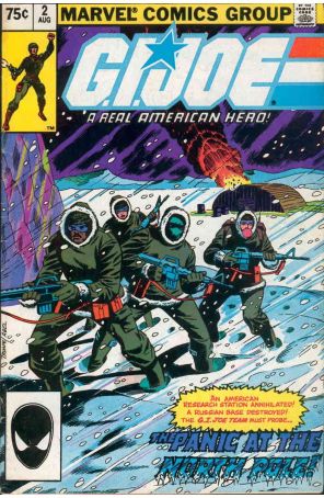 G.I. Joe, A Real American Hero 2 (2nd) published by Marvel with cover art by Herb Trimpe