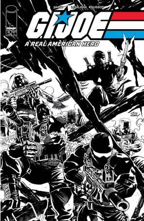 G.I. Joe, a Real American Hero 21C published by Image with cover art by Andy Kubert
