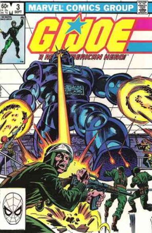 G.I. Joe, A Real American Hero 3 (2nd) published by Marvel with cover art by Al Milgrom