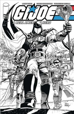 G.I. Joe, a Real American Hero 305B published by Image with cover art by Andy Kubert
