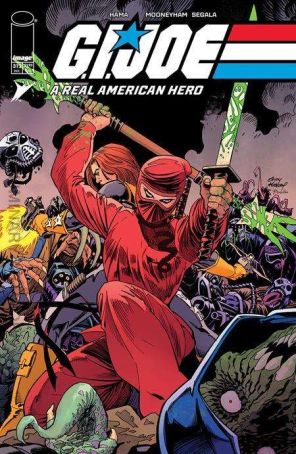 G.I. Joe, a Real American Hero 312A published by Image with cover art by Andy Kubert and Tamra Bonvillain