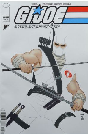 G.I. Joe, a Real American Hero 318C published by Image with cover art by Francis Portela