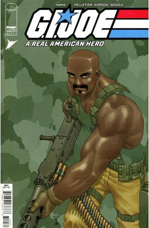 G.I. Joe, a Real American Hero 319C published by Image with cover art by Francis Portela