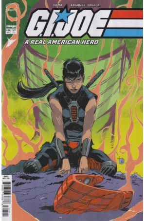 G.I. Joe, a Real American Hero 328A published by Image with cover art by Lee Weeks and Dave Stewart
