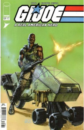 G.I. Joe, a Real American Hero 328C published by Image with cover art by Steve Beach